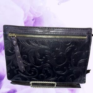 Tignanello Mojave Belt Bag, Dark Eggplant Purple *** RFID-Protected ***, NWOT